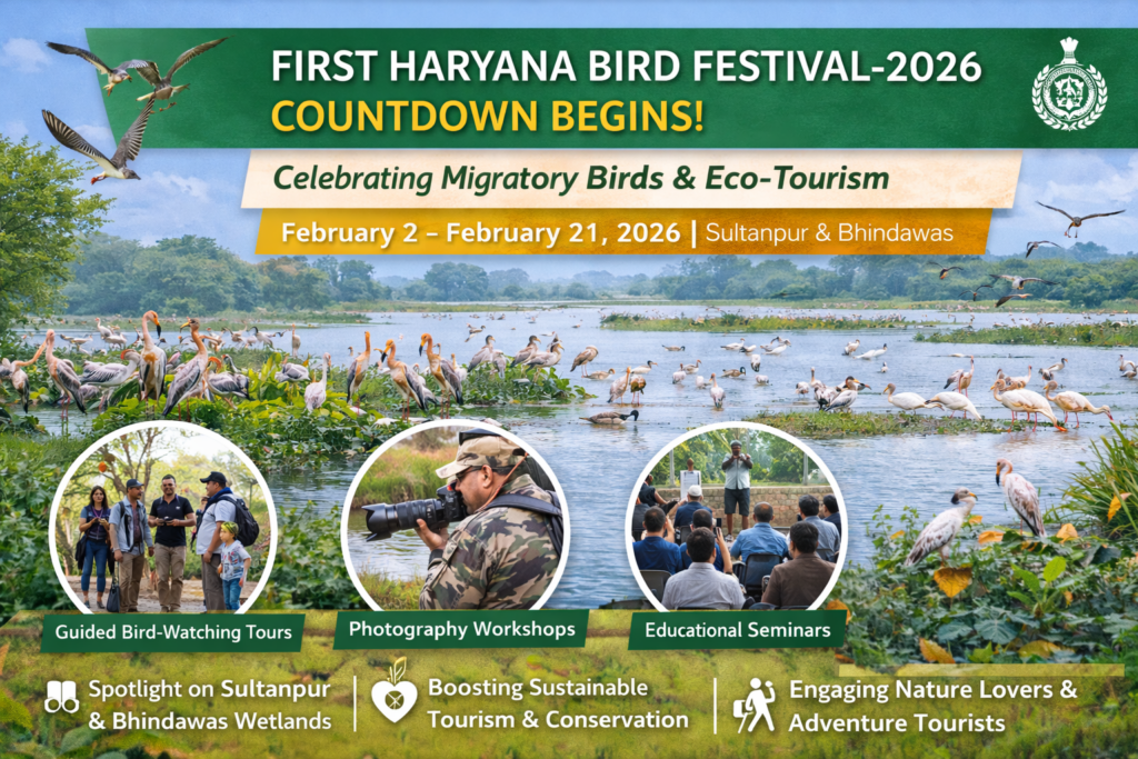 Haryana Bird Festival 2026 — Full Details chatgpt image mar 3, 2026, 10 58 03 am